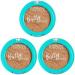 Physicians Formula Mini Murumuru Butter Bronzer Cream Shimmer Face Makeup Bronzer Dermatologist Tested Clean Beauty Vegan Cruelty Free (Pack of 3)