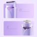 Bexdug Bikini Trimmer Electric Bikini Shaver Leather Double Heads Body Shaver Facial Hair Remover for Face Lip Chin Underarm Legs Personal Groomer Purple - Buy Online on GoSupps.com