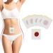Losing weight patch slim patch 60 piece of weight loss sticker fat burning on the stomach bucket waist belly fat waist anti -cellulite fast losing off not irritating (red and white2)