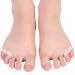 6 Silicone Toe Separators - Corrector & Protectors for Hallux Valgus Hammer Toe & Foot Pain Relief - Buy Online on GoSupps.com