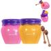 Mini Honey Pot Lip Balm, Bee Balm, Honey, Strawberry, Moisturizing Sleeping Mask, Reduces Lip Wrinkles