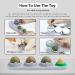 Starroad-Tim Catmil Wall Ball Cat Mint Toys | Edible Rotating Catnip Balls for Dental Health | Natural Cat Treats - Buy Online on GoSupps.com