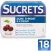 Sucrets Sore Throat Lozenges - Wild Cherry Flavor | 18 Count Each | Pack of 5 | Buy Internationally - Buy Online on GoSupps.com
