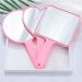 TBWHL Heart-Shaped Handheld Mirror - Portable Cosmetic Mirror with Handle in Pink - Buy Online on GoSupps.com