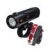 Light & Motion Power Combo, Vis 1000 + Vis 180 Pro Provide Extreme Power for Superior Night and Day Safety. USB Recharge, Quick Mounting, Industry-Leading Performance and Reliability, Black and Red
