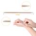 100 Pcs Orange Wood Sticks - Double-Sided Nail Art & Manicure Tools for Perfect Nails | Multifunctional Nail Cutters & Cuticle Care - Buy Online on GoSupps.com