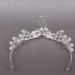 Vintage Swan Crown Headgear - Rhinestone Tiara & Crystal Crowns for Weddings - Elegant Baroque White Hair Accessory for Women - Buy Online on GoSupps.com