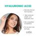 Buy Hyaluronic Acid Serum - Anti-Aging Hydrating Face Serum for Wrinkle Reduction - Buy Online on GoSupps.com