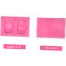 MAGICLULU Fried Egg Mold Silicone Molds 3D Resin Molds Simple Mold DIY Cake Making Mold Fried Eggs Bakeware 10.5X7.2CM Pink - Buy Online on GoSupps.com