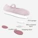 DyingSwan Toddler Ballet Shoes - Soft Leather No-Tie Ballet Slippers in Pink | Girls Dance Shoes (Sizes 7 Toddler to Women) - Buy Online on GoSupps.com