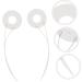 Housoutil 6 Pcs Ceramic Coil Heating Plates Hair Styling Tools Mechanic Tool Hair Waver Replacement Hot Ring Hot Ring for Hair Styling Heating Rings for Replacing Electro-thermal J 9.5X2.5CMx3pcs Whitex3pcs - Buy Online on GoSupps.com
