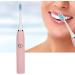 Pink Waterproof Electric Toothbrush - Vibrating Soft Bristles Automatic Cleaning Interchangeable Heads for Adults - Buy Online on GoSupps.com