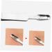 PLAFOPE 6 Pcs Clip Stainless Pimple Remover Blackhead Tweezers Tool Pimple Tools Silver Stainless Steel - Buy Online on GoSupps.com