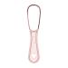 Reusable Silicone Tongue Scraper for Adults - Professional Cleaner for Fighting Bad Breath - 100% BPA Free - Pink - Buy Online on GoSupps.com