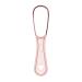 Tongue Scraper for Adults Reusable Professional Silicone Tongue Cleaner To Cleaning Scraper Fight Bad Breath -100% BPA Free One Size Pink