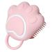 Tovinanna 4 pieces of shampoo brush shampoo for the scalp silicone brush for children hairbrush clothes hair shampoo massage cheese for the scalp sponge massage curb bathing wattwatt