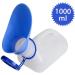 Urinal 1000ml Unisex Urinal Bottles with Cover Male Portable Urinal Pee Bottles Incontinence Seniors Traveling Driving Camping Home Urinal Potty (White One Size) White One Size - Buy Online on GoSupps.com