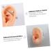 10 Pcs Silicone Ear Model Set for Body Jewelry Display and Piercing Mold - Light Yellow - Buy Online on GoSupps.com