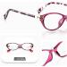 TBHOME Blue Light Blocking Reading Glasses - Stylish Lightweight Oval Readers with Rhinestones | Computer Glasses for Eye Protection - Buy Online on GoSupps.com