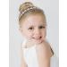 SWEETV Silver Flower Girl Headpiece | Crystal Baby Headband for Wedding & Birthday Photography - Buy Online on GoSupps.com