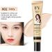 BTSEURY Full Coverage Liquid Foundation 30g - Ivory | Waterproof & Long Lasting Makeup Base Cream - Buy Online on GoSupps.com