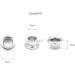 CRAFTMEMORE 5MM Antique Brass Grommets Eyelets with Washers - 100 Sets for Clothes, Leather, Canvas - Buy Online on GoSupps.com