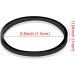 Zingso 1000 Pcs Multi Color Small Elastic Rubber Hair Bands for Kids Girls - Black + Colourful - Buy Online on GoSupps.com