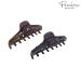 Parcelona French Slim Small Tortoise Shell Celluloid Hair Claw Clip - Brown/Black - Buy Online on GoSupps.com