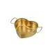 Pan Heart-Shaped Stainless Steel Saucepan Kitchen Frying Pan Soup Ramen Seafood Cooking Pots Household Kitchenware Utensils