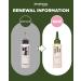 JENNYHOUSE Intensive Protein Ampoule - Deep Conditioning Hair Treatment with Keratin & Wheat Extracts - Repair Damaged Hair - Sandalwood & Rose Scent - 3.38 fl.oz - International Shipping Available - Buy Online on GoSupps.com