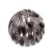 UKD Retractable Hair Loops Bird Nest Shaped Hair Clips Hair Accessories Dark Coffee Hair Ring