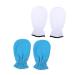 minkissy 2 Pairs Essential Oil Gloves Paraffin Wax Warmer Paraffin Hand Liners Wax Bath Liners Paraffin Wax Liners Spa Gloves Professional Wax Gloves Flannel Mittens Care Bag