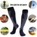 Compression Stockings for Women & Men - 20-30 mmHg Medical Grade for Sports Running Plantar Fasciitis - XL-XXL Black - 2 Pairs - Buy Online on GoSupps.com