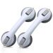 Shower Handle, 2 Pack 12 inch Grab Bars, Bathroom Shower Handle with Strong Hold Suction Cup Grip Grab, Bath Handle Grab Bars for Bathroom Safety Grab Bar, Elderly, Disabled, Handicap