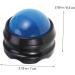 Fomiyes Back Massage Roller - Trigger Point Muscle Roller Stick | Self-Massage Device for Joint Pain Relief & Equilibrium Training | Sports Massage Tool in Medium Blue - Buy Online on GoSupps.com