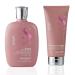 Alfaparf Milano Semi di Lino Moisture Nutritive Shampoo and Conditioner Set for Dry Hair - Sulfate Free Moisturizing Shampoo and Conditioner - Safe on Color Treated Hair - Adds Shine and Softness