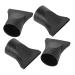Beavorty 4pcs Hair Dryer Accessories Dryer Parts Hair Dryer Nozzle Hair Dryer Replacement Parts Black Plastic