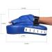 2PCS Boxing MMA Punching Focus Mitts | Kickboxing Muay Thai Pads | Training Target Pads | Youth & Adult | Blue PU Leather - Buy Online on GoSupps.com