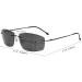Eyekeper Frameless Bifocal Sunglasses for Men & Women - +1.00 Reading Glasses with Black/Gray Lens - Perfect for Sun Protection - Buy Online on GoSupps.com