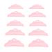Libeauty Lash Lift Pads  Eyelash Perm Rods  DIY Eyelash Lift Pads  Lash Curling Tool Lash Lifting at Home 10 Pcs Pink Pads 5 Size SMM1M2L Reusable Soft Silicone Shields (PINK-10PCS)