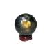 Natural Sphere Natural Labradorite Ball Stone Gemstone and Crystal Original Grinding Home Decoration 1pc (Color : 120-130g)