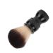 Portable ergonomic shaving brush with resin handle and soft nylon hair for facial care - improvement in razor efficiency fine workmanship wonderful gift