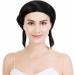OROPY Emmet Mulberry Silk Night Sleep Cap - 19 Momme Soft Hair Bonnet for Women - Adjustable Elastic Ribbon - Black - Buy Online on GoSupps.com