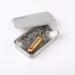 Brass & Purple Copper Bullet Cylinder Pendant Necklace - Stylish Mini Pill Holder Keychain for Men & Women - Buy Online on GoSupps.com