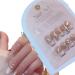 Handmade Nail Polish Patches Fake Nails Pink Color reusable (Color : Medium ladder Size : S) - Buy Online on GoSupps.com