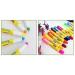 Toru Window Glass Crayon Marker Set - 12 Non-Toxic Aqua Colors | Washable Paper | Kid-Safe - Buy Online on GoSupps.com