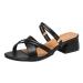 XTZYGLFD summer sandals women fashion spring and summer women slippers cotton linen zipper solid simple style beach stiletto sandals black 6 uk