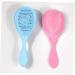 Baby Hair Brush and Comb Set - Soft Bristles for Newborns & Toddlers - 2Pcs Random Color - Durable & Gentle - Buy Online on GoSupps.com