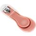 UNbit Nail Clipper Adult Nail Scissors Plastic/Stainless Steel Pink 67mm Nail Scissors Foldable Anti-Splash - Buy Online on GoSupps.com