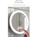 FIGGRITID 1 Piece 10X Magnifying Mirror with Light Makeup Mirror with Lights Compact LED Magnified Mirror White ABS for Bathroom Bedroom Hotel - Buy Online on GoSupps.com